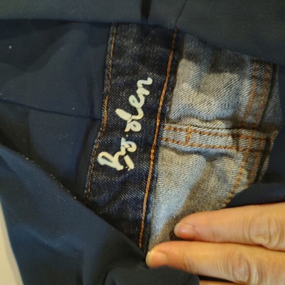 Boden Crop Maternity Jeans Size 8 - Picture 10 of 12